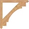 Ekena Millwork Merced Arts & Crafts Smooth Bracket, Western Red Cedar, 3 1/2"W x 42"D x 42"H BKT04X42X42MRC03SWR - alternate 2